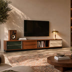 Extendable TV console for large TVs